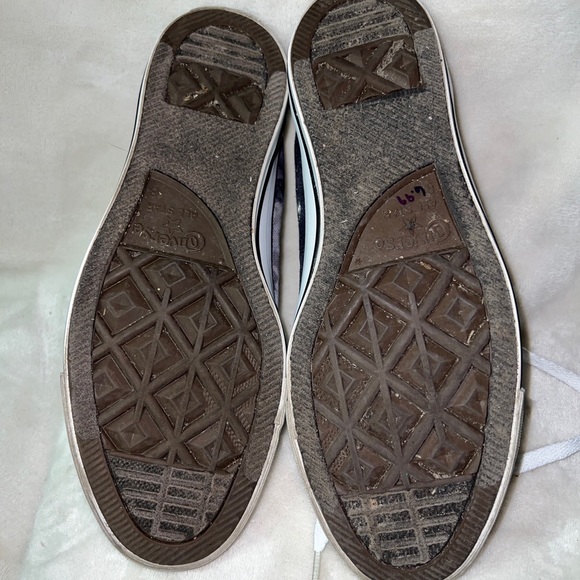 Converse Unisex-Adult Chuck Taylor All Star Gray Tie Dye Ox Trainers Size M8 W10 - Picture 7 of 8